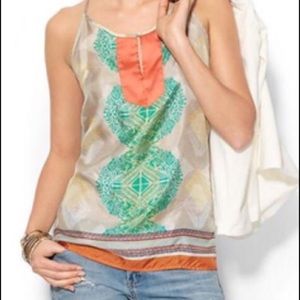 Printed Silk Top